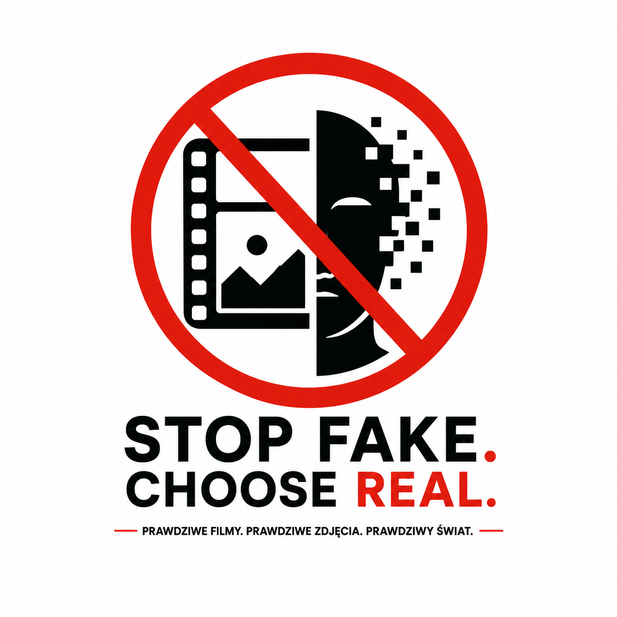 STOP FAKE. CHOOSE REAL.
